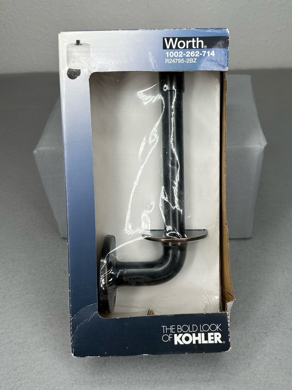 KOHLER Worth Toilet Paper Holder in Oil-Rubbed Bronze (Model R24795-2BZ)